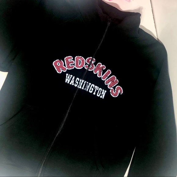 NFL Washington Redskins zip up L Med Blk - Picture 6 of 14